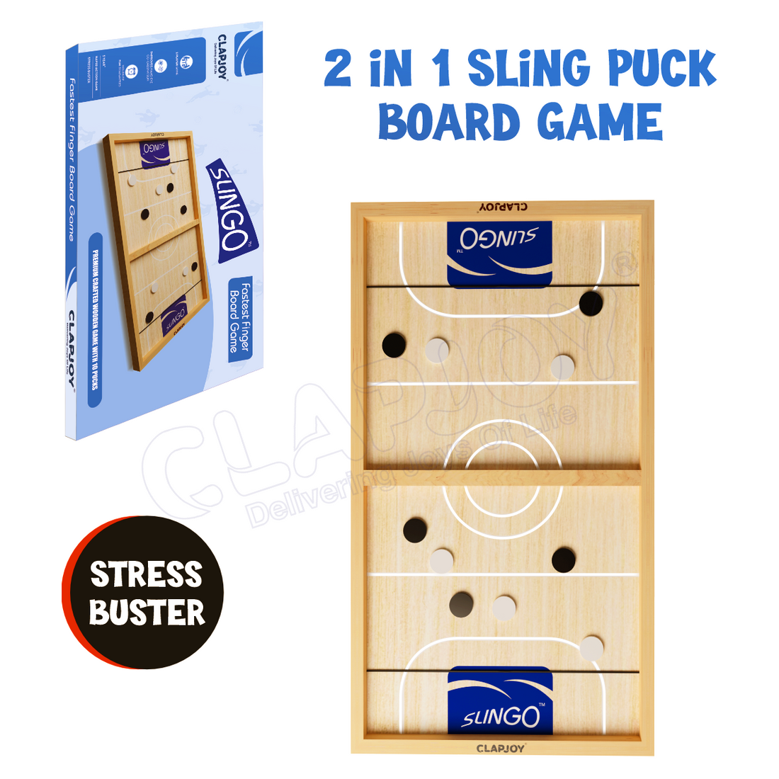 Fingers Battle Catapult Basketball Football Sling Puck Board Game
