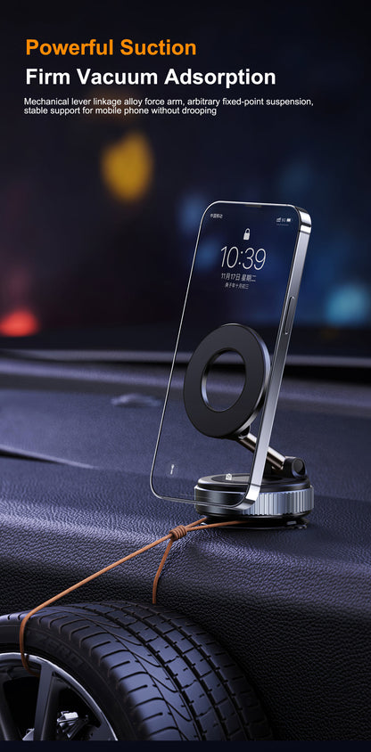 Vacuum Magnetic Suction Phone Holder